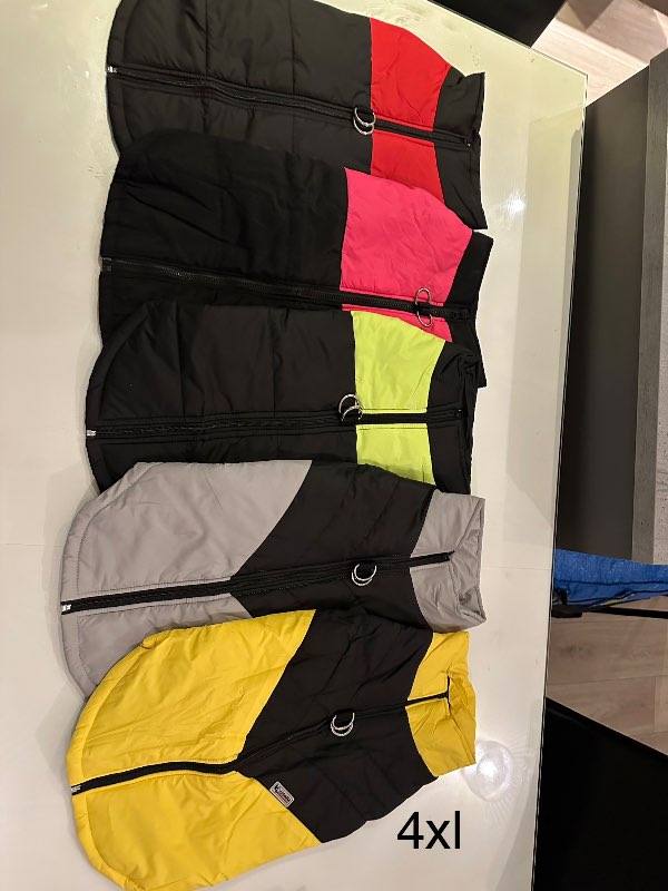 Úlpu vesti hunda tvílit fyrir hunda ný 4XL