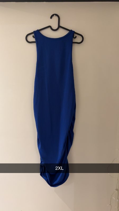 Kjóll - Blár hlýra