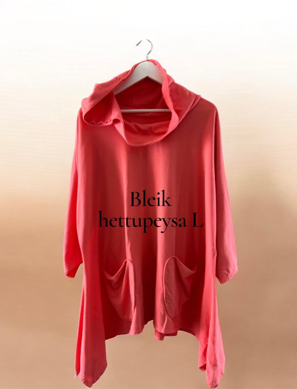 Bleik hettupeysa L