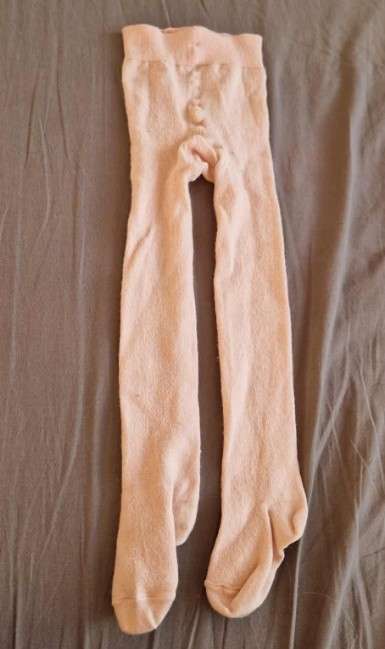 Ljósbleikar H&M sokkabuxur