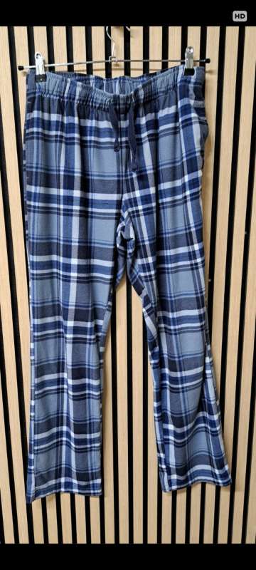 $ Náttbuxur bláköfl