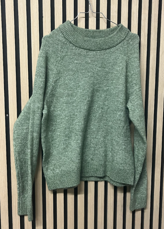 Ljósgræn prjónapeysa Vero Moda