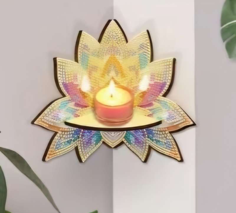 Lotus Blóm-lítil hornhilla