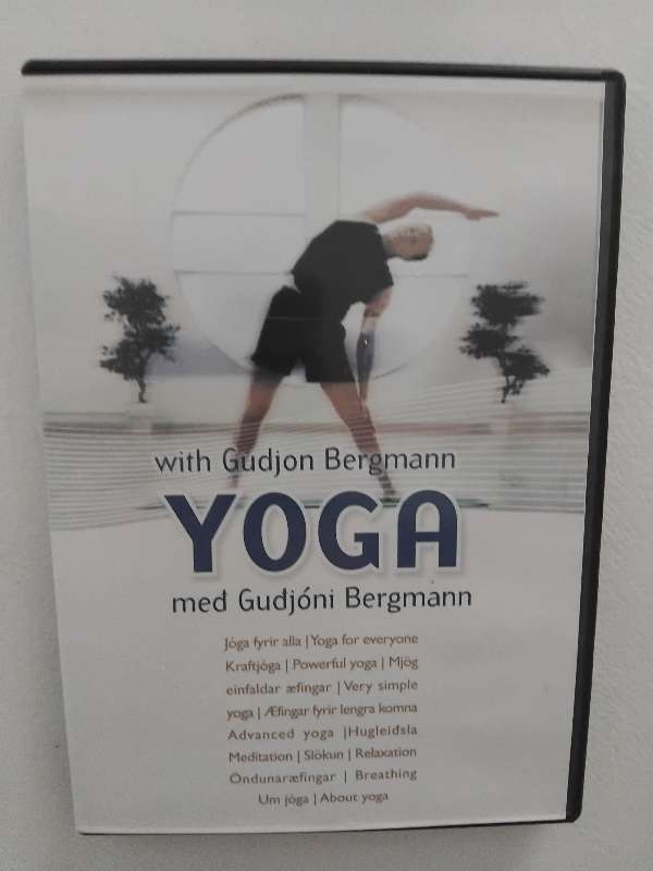 DVD. YOGA með Guðjóni Bergmann
