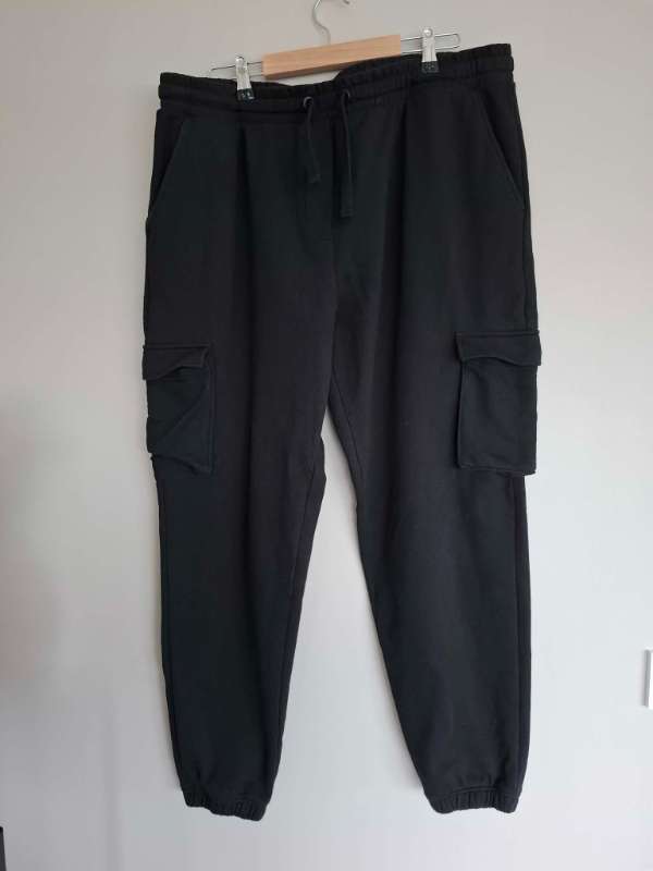 Cargobuxur svart XL