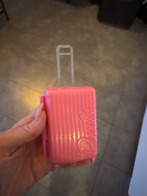 Barbie ferðataska bleik