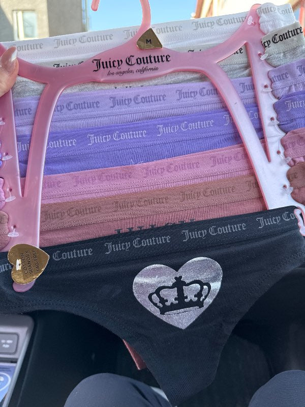 Juicy Couture 7 stk nærbuxur