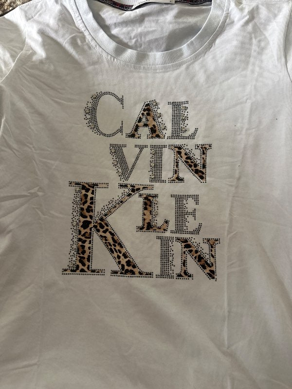 Calvin white T-shirt