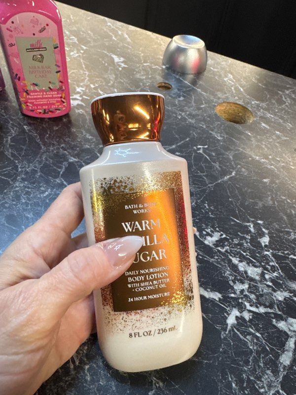 Warm vanilla bodylotion