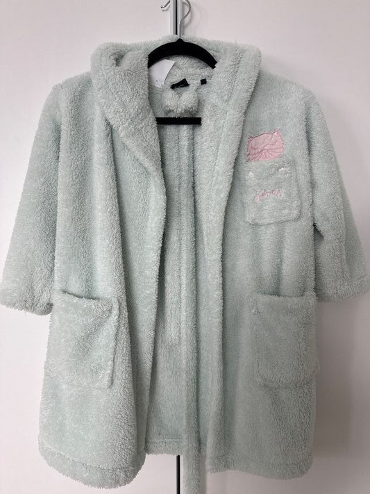 Baðsloppur ljósblá