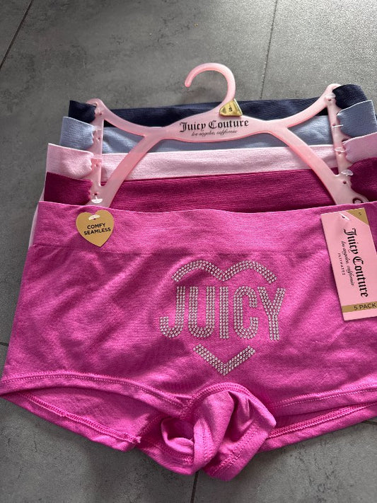 Juicy Couture 5 stk nærbuxur
