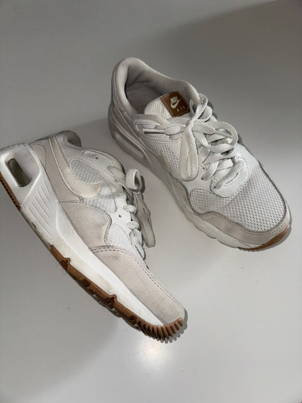 Nike air max hvítir/beige