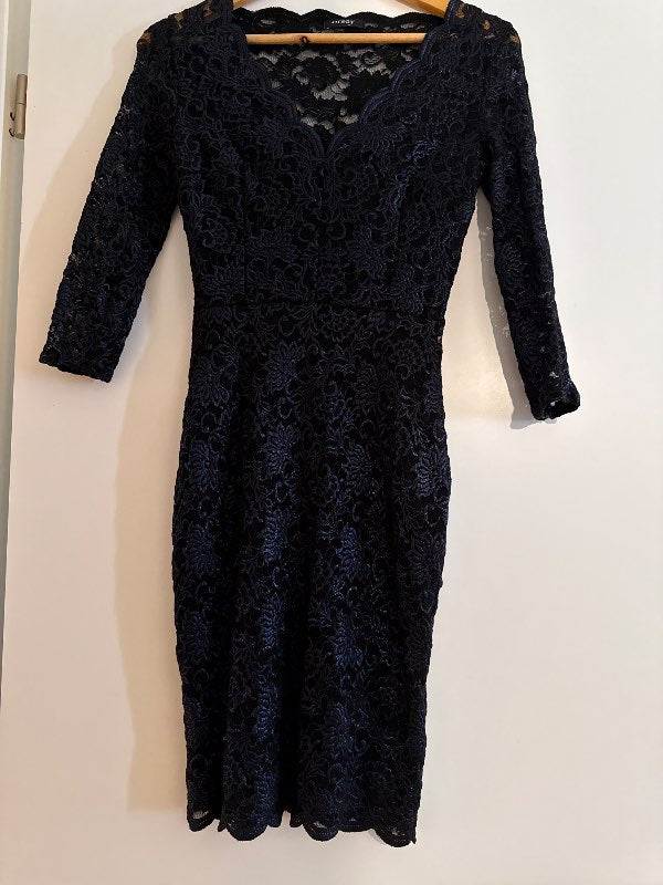 Dökkblár kjóll orsay