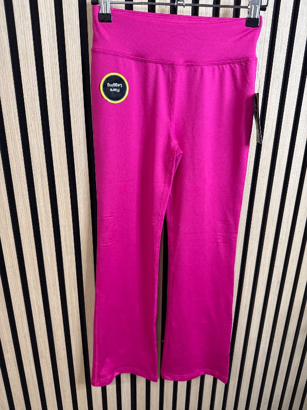 Bleikar buxur útvíðar nýjar