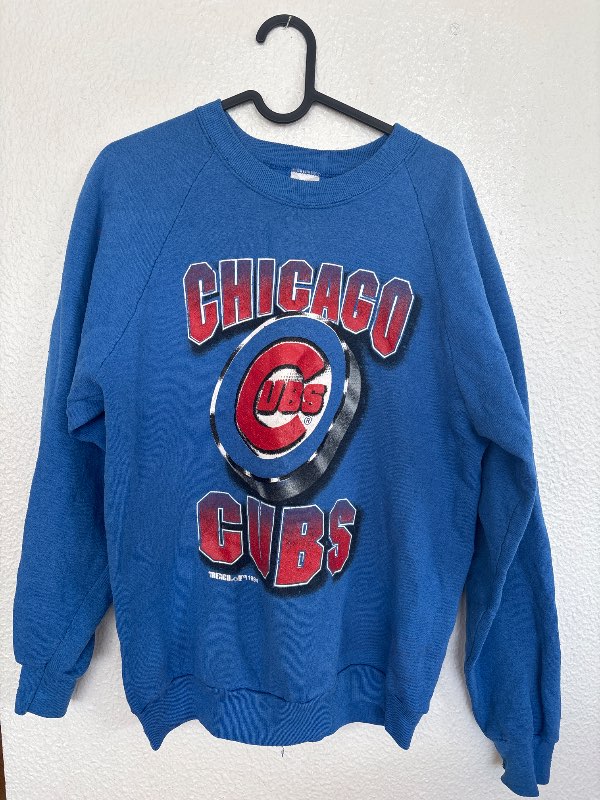 Vintage chicago cubs peysa - E