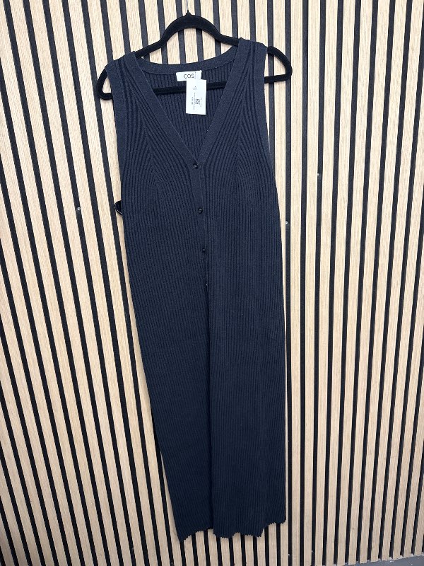 COS long black dress
