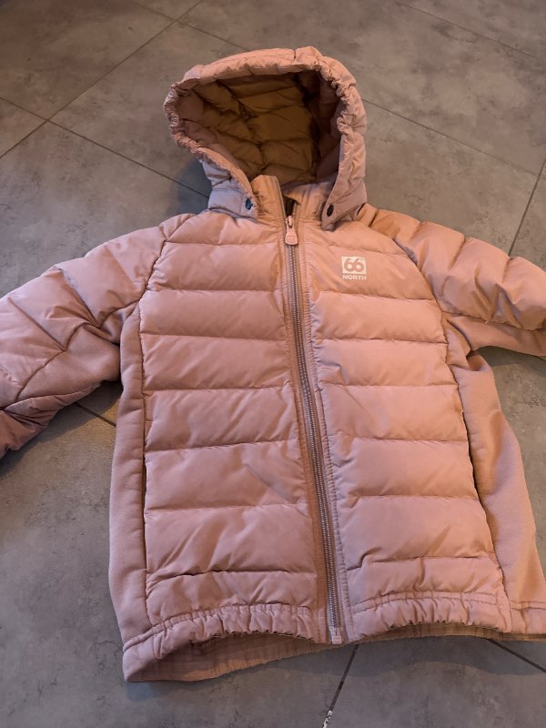 66 Norður úlpa bleik