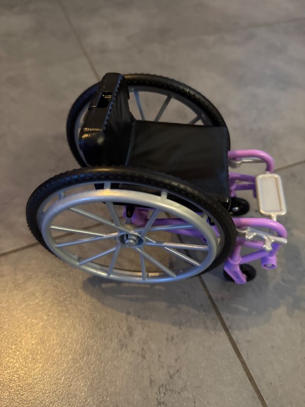 Barbie hjólastóll