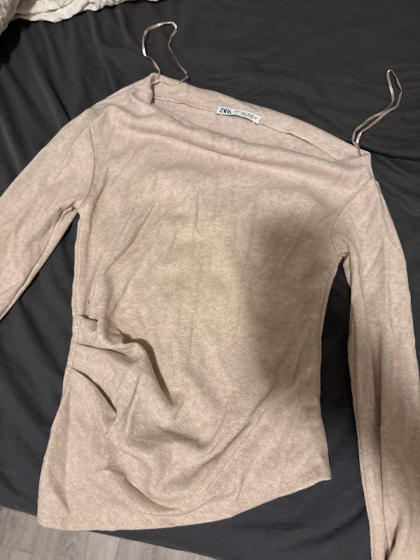 Beige langermabolur