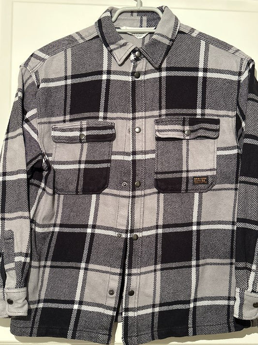 Skyrta köflótt grá