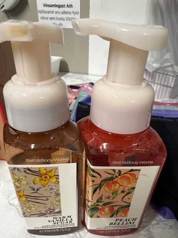 Bath and body handsápa