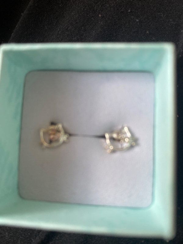 Hello Kitty earrings+box