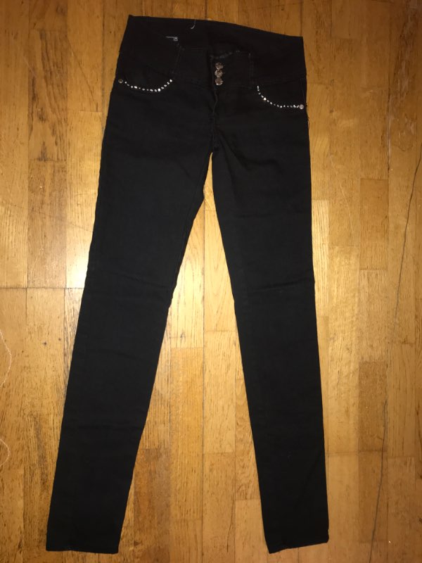 Svartar skinny jeans