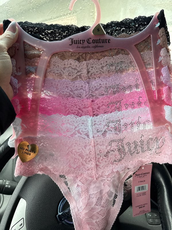 Juicy Couture 7 stk nærbuxur