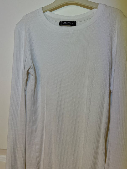 Síðerma hvít FBsisters