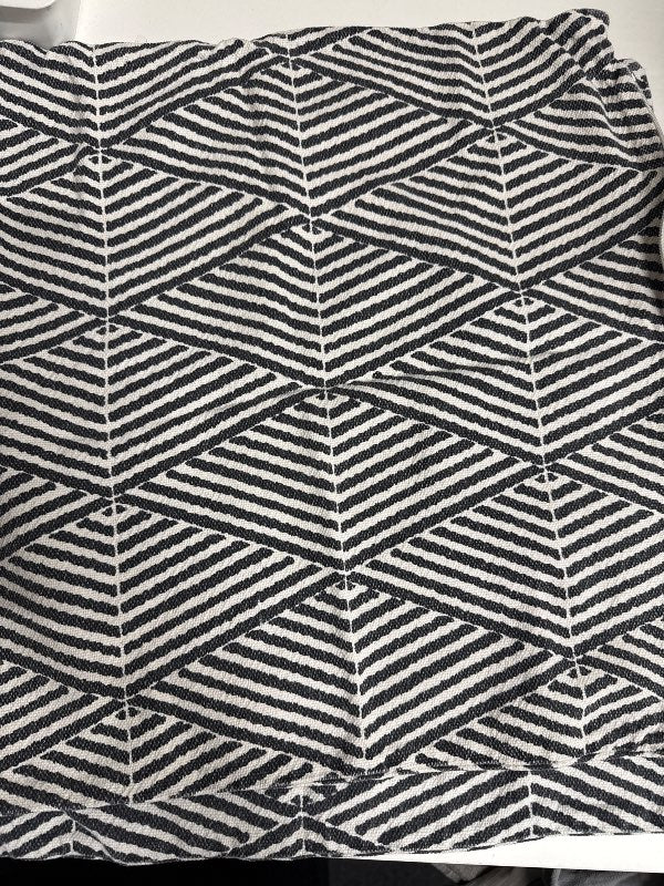 2 pc b&w pillow cases
