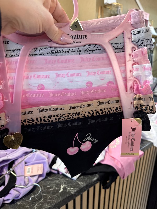 Juicy Couture 5 stk nærbuxur