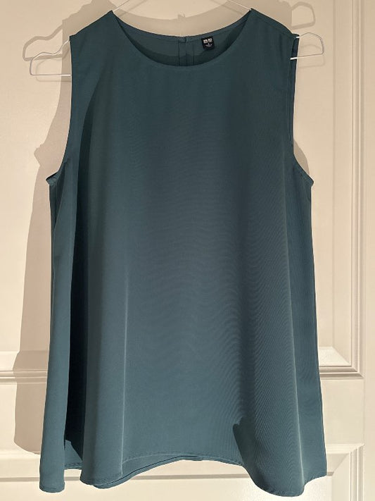 Blússa græn UniQlo
