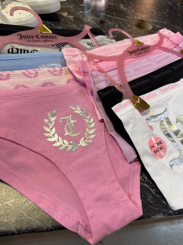 Juicy Couture 5 stk nærbuxur