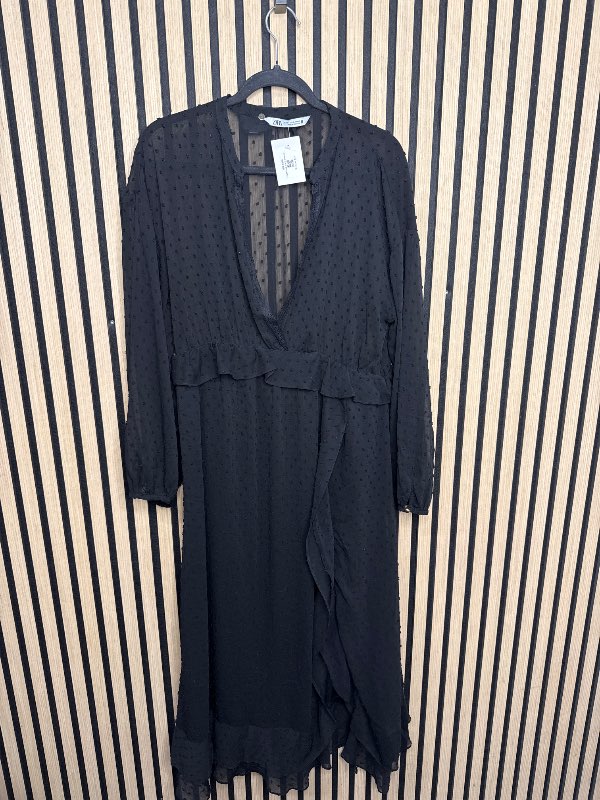 H&M long black evening dress