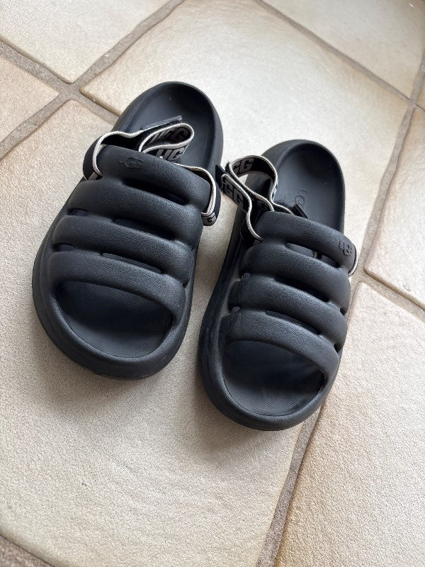 Skór svartir sandalar