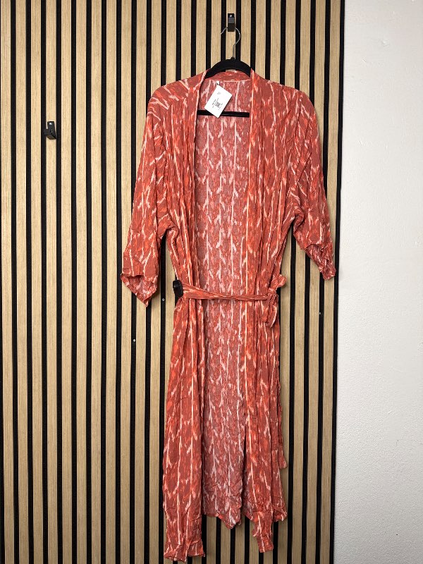 JDY red long cape