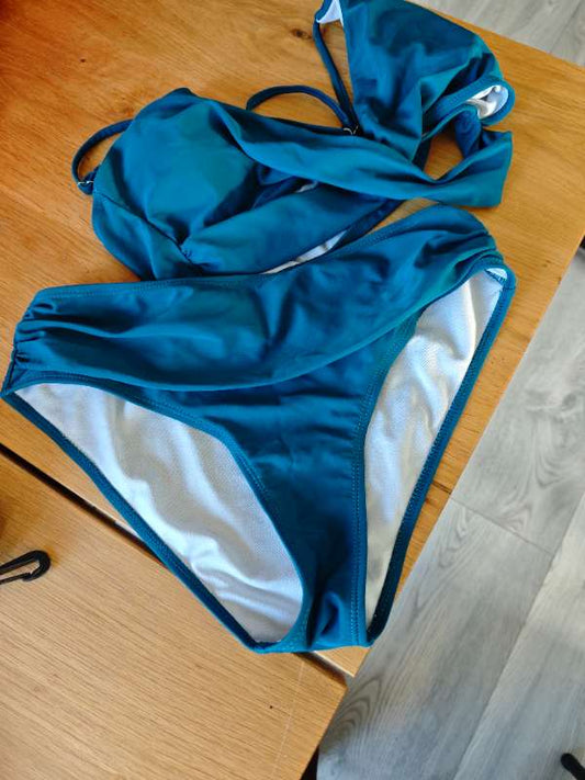 Blágrænt bikini