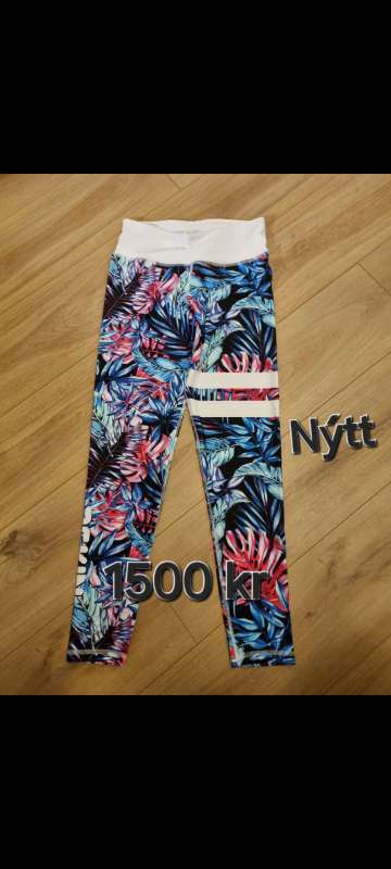 Bláar leggings