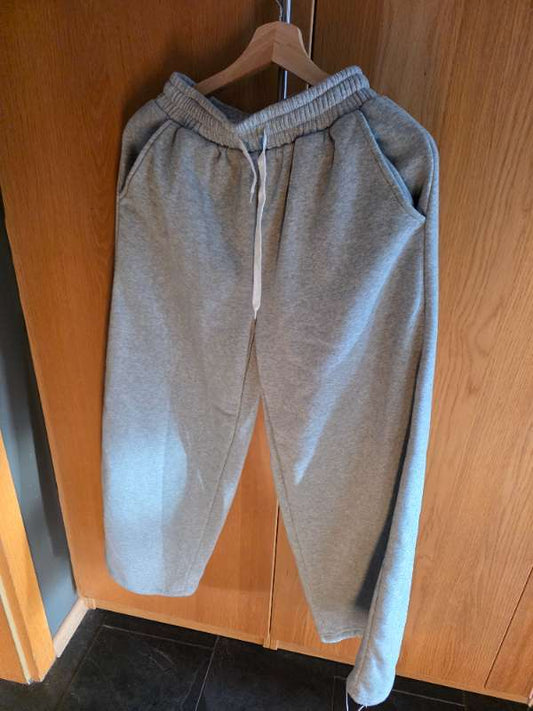 Gráar baggy jogging