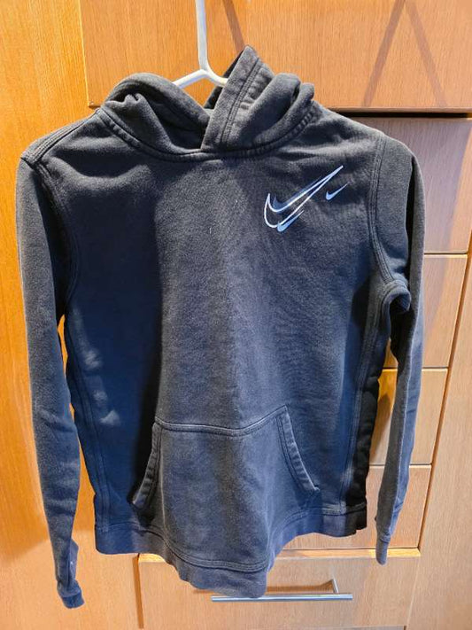 Nike svört hettupeysa