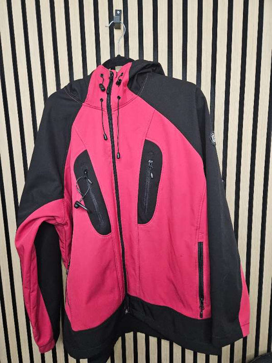 Icewear jakki bleikur/svartur