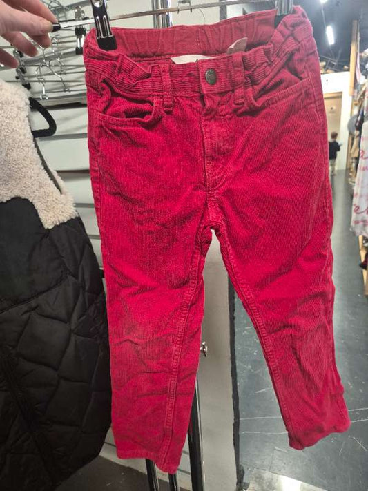 Slim fit rauðar