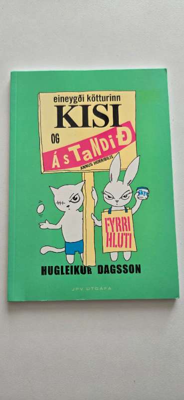 Bók Eineygði kötturinn kisi og ástandið