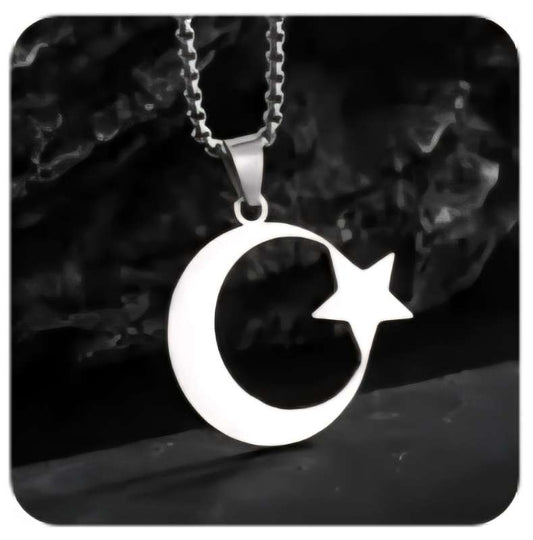 Pendant Moon & star