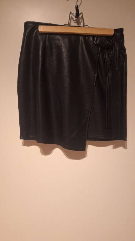 Leather Skirt S