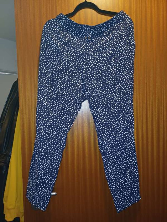 Leggings blàar hvítar