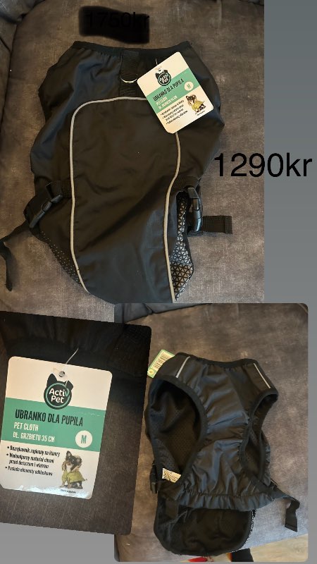 Svartur jakki st.M