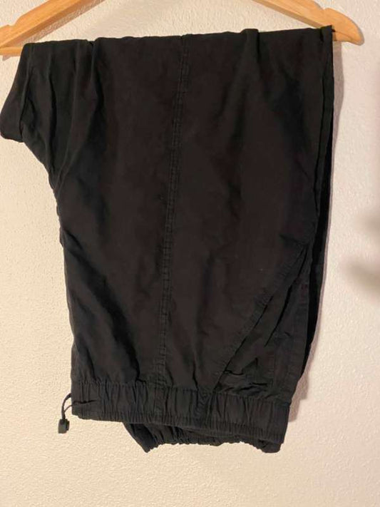 Zara Svartar léttar buxur