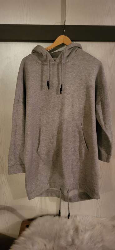Oversize grá hetta P