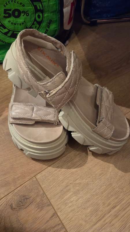 eddusandalar sixmix leður
